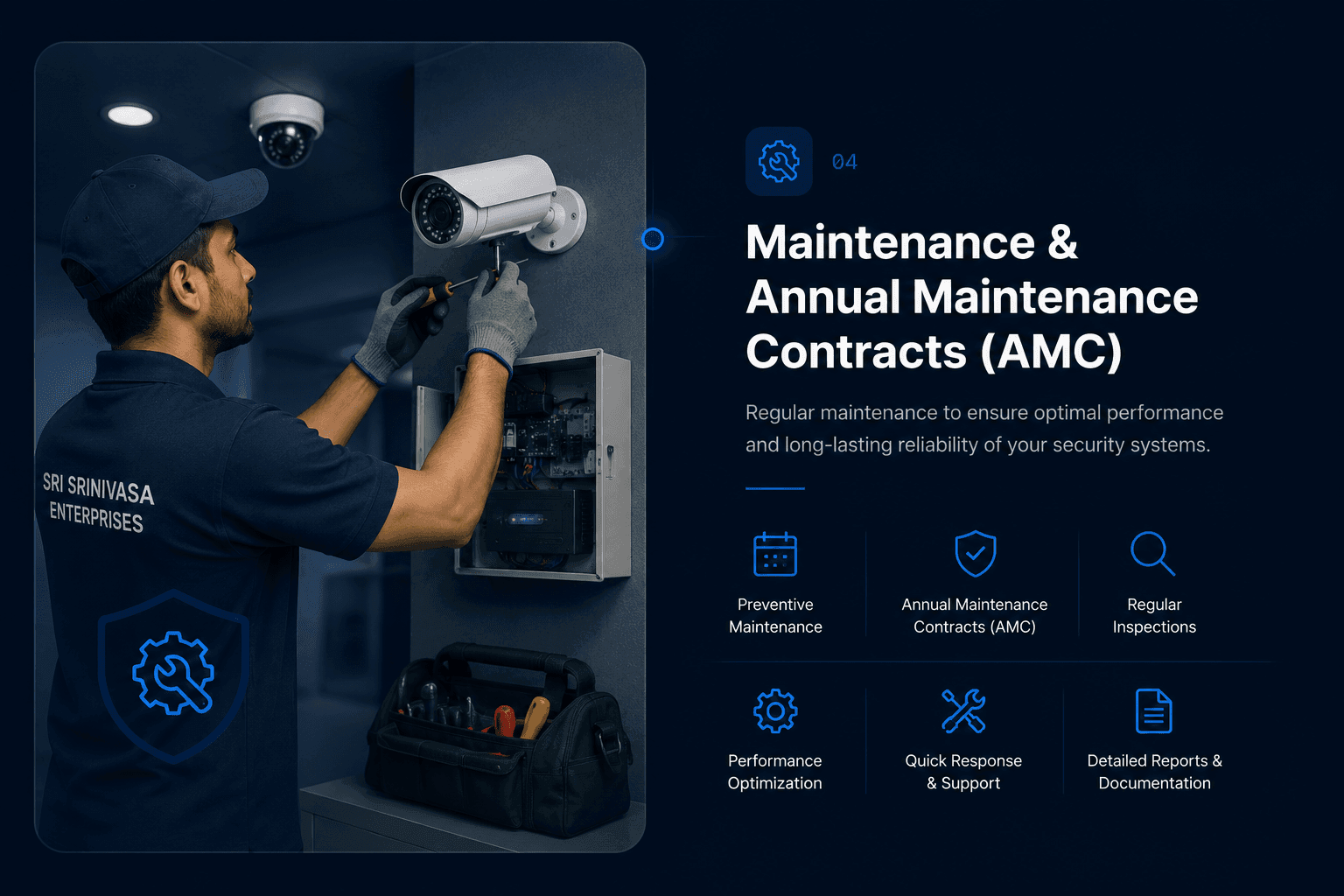 Maintenance & Annual Maintenance Contracts (AMC)